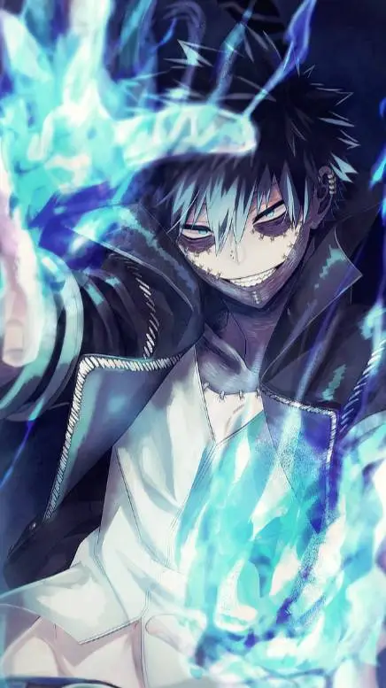 ai character: Dabi  background