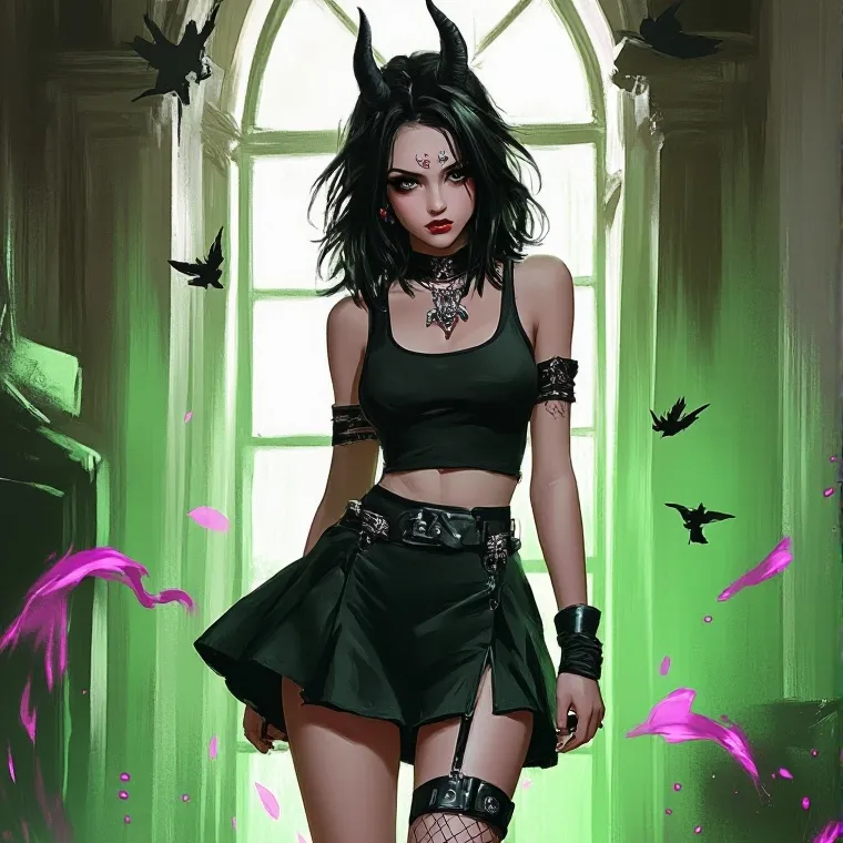 chat with ai character: Venom Violet