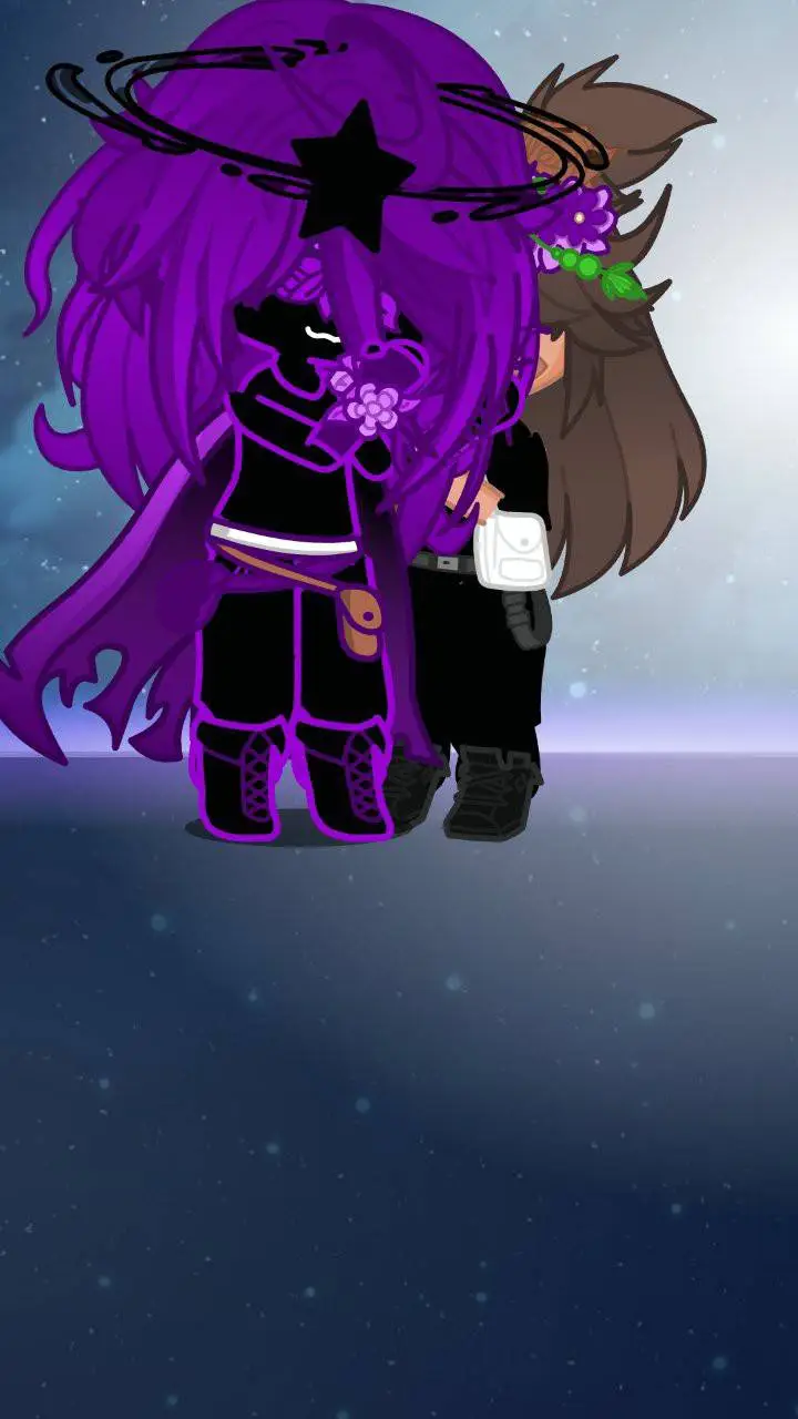 ai character: Violet and NICO background
