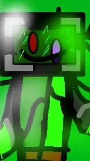ai character: ERROR 404 background