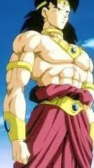 ai character: If broly was good  background