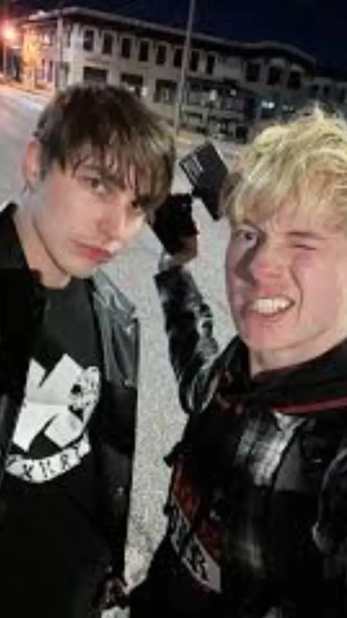 ai character: sam and Colby  background