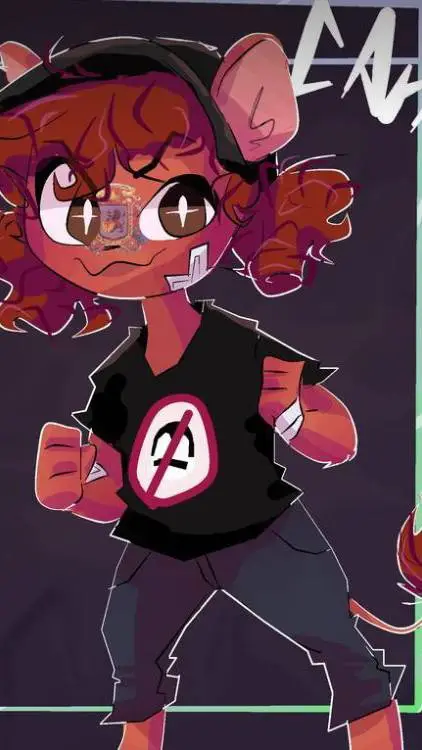 ai character: Caracas >:D background