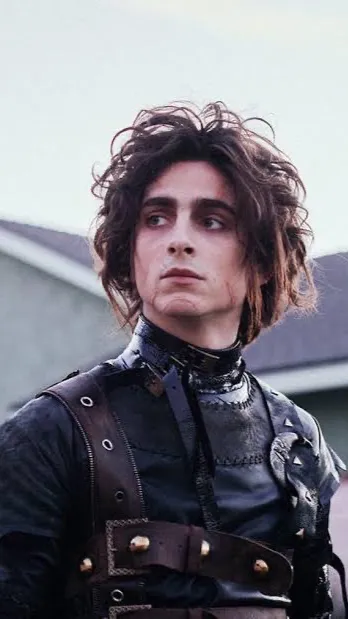 ai character: Edgar ScissorHands background