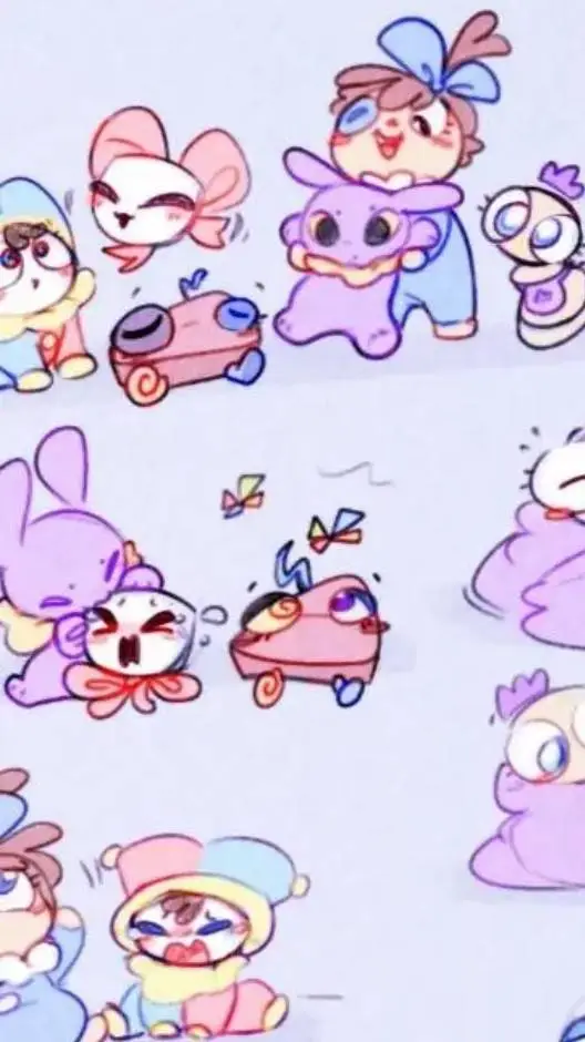ai character: Tadc Babies background