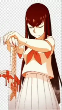 ai character: satsuki kiryuin  background