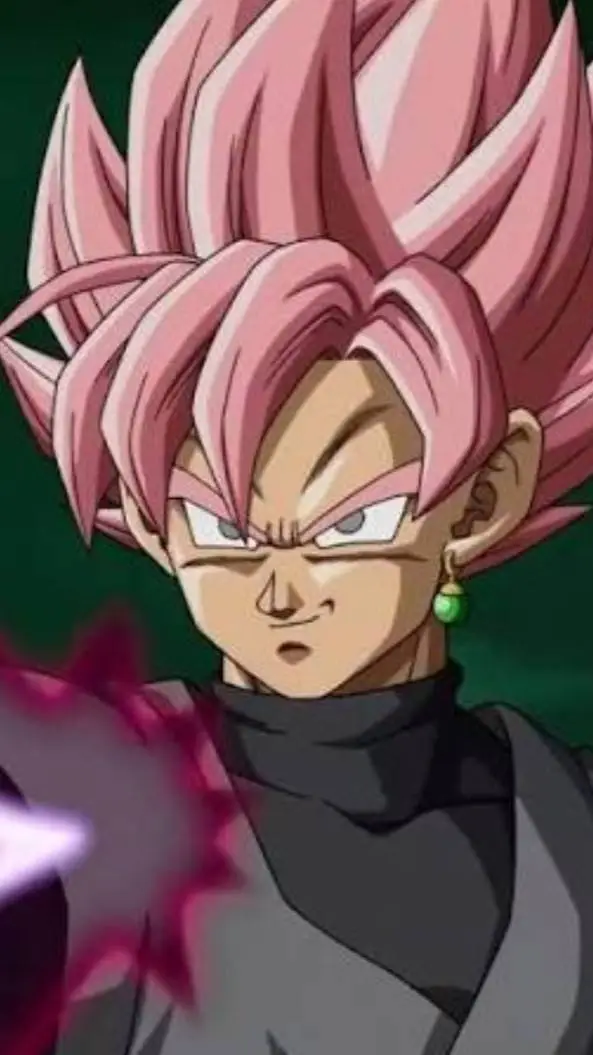 ai character: Goku Black background