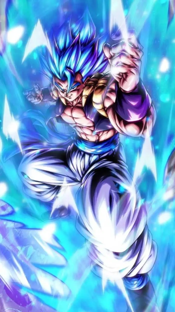 ai character: Gogeta background