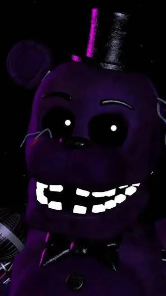 ai character: shadow freddy.  background