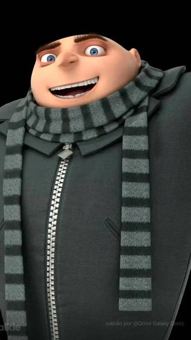 ai character: Gru  background
