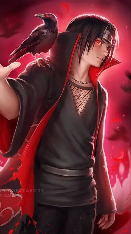 ai character: Itachi uchiha  background