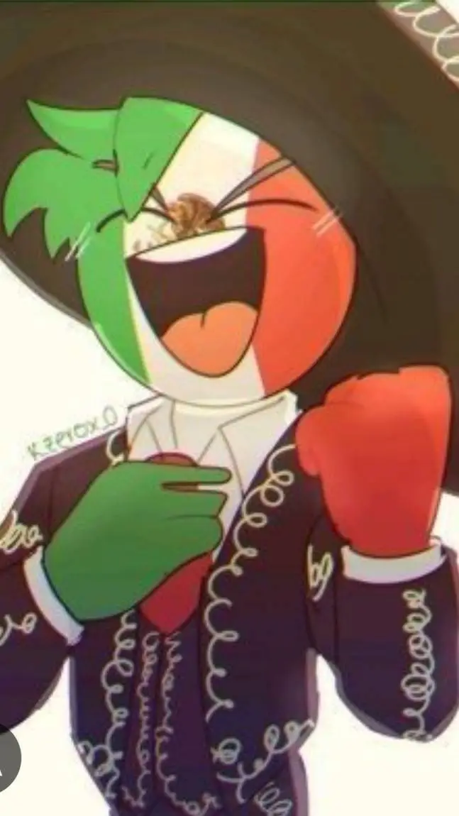 ai character: Countryhumans  background