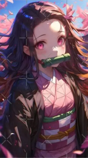 ai character: Nezuko  background
