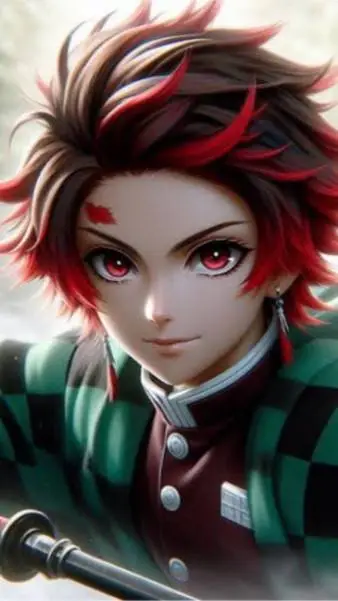 ai character: tankiro  background