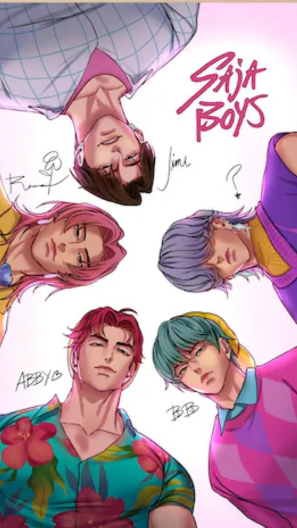 ai character: Saja Boys :] background