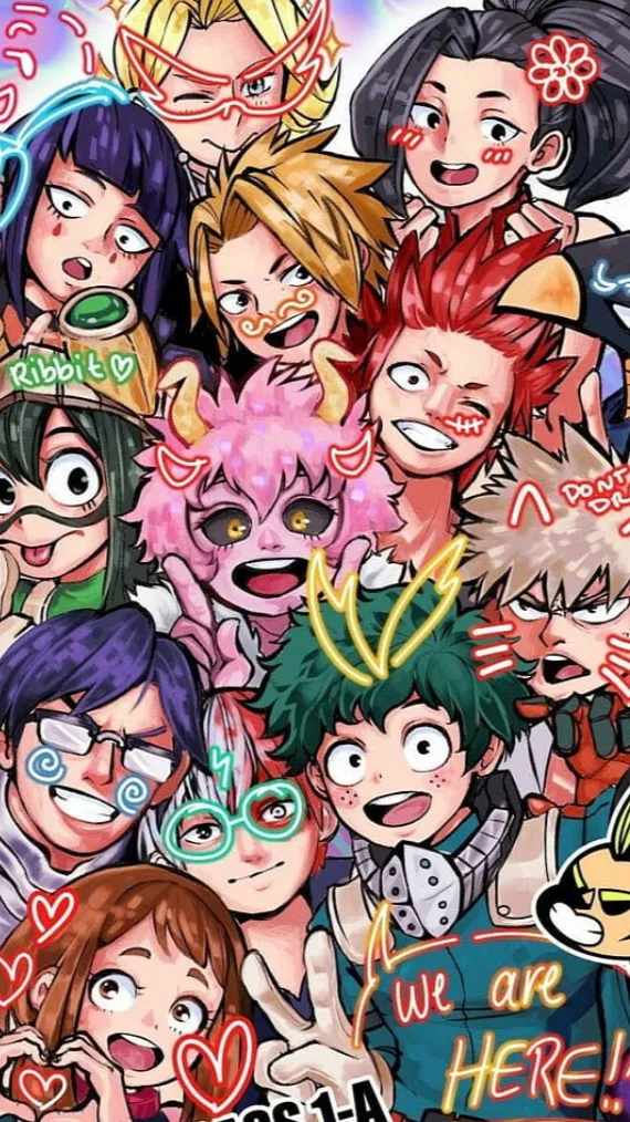 ai character: MHA Sleepover background