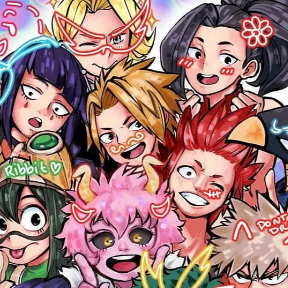 chat with ai character: MHA Sleepover