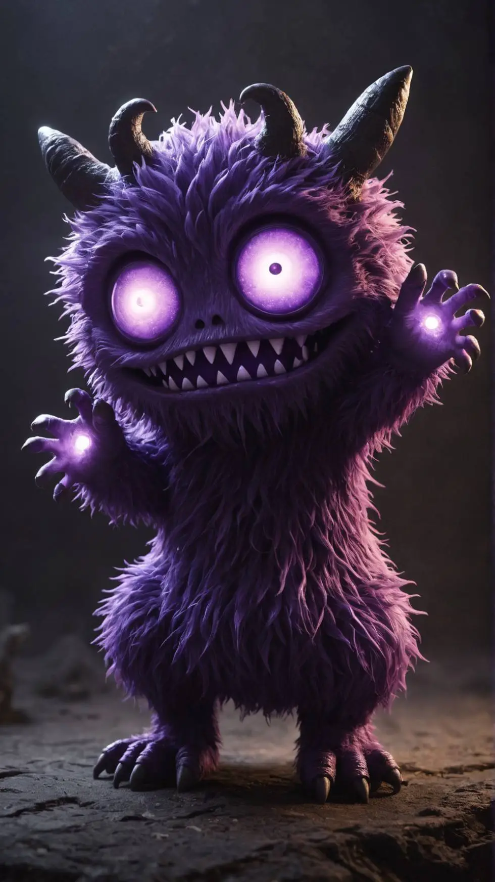 ai character: Glowpaw, of Glorb background