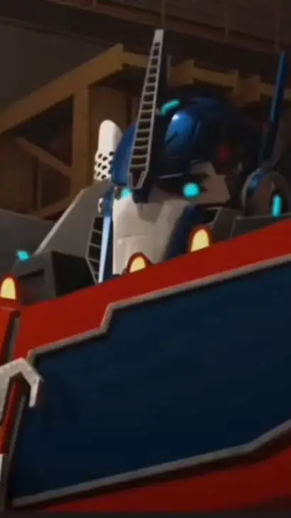 ai character: (Side eye) Optimus background