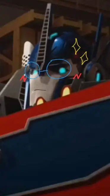 ai character: Sad Optimus Prime background