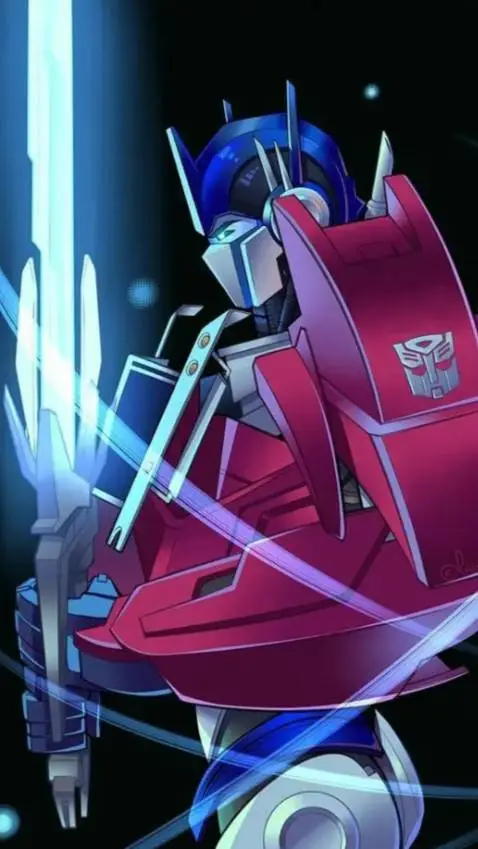 ai character: Knight Optimus background