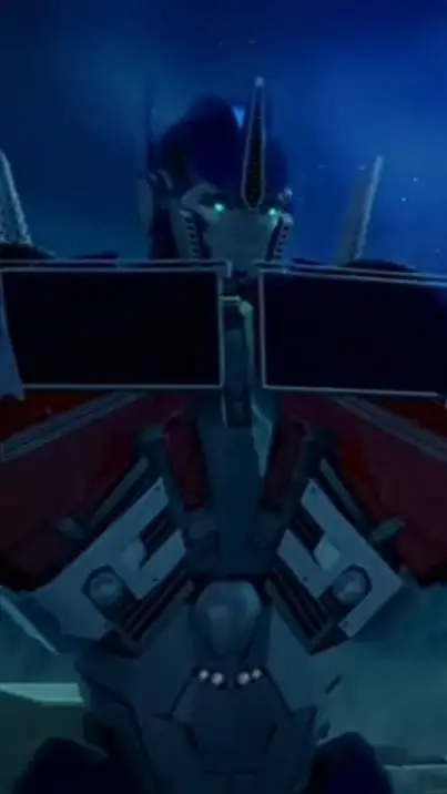 ai character: Sleepy Optimus background