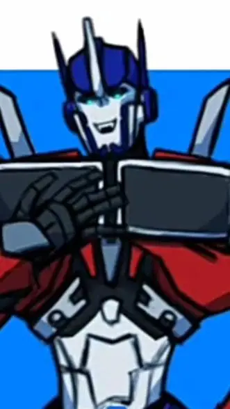ai character: Optimus Prime background