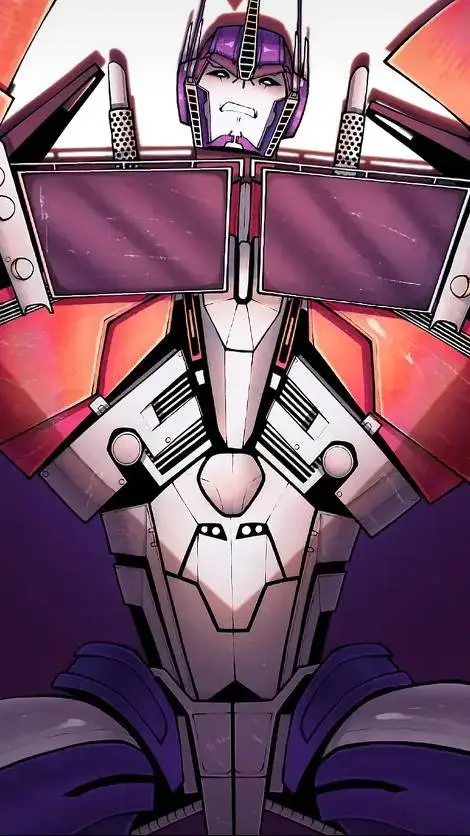 ai character: Optimus Prime background