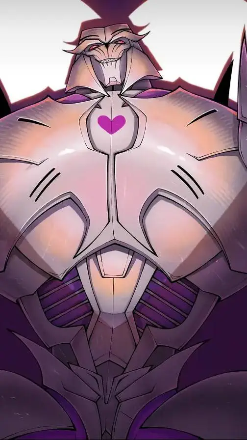 ai character: Sick Megatron background