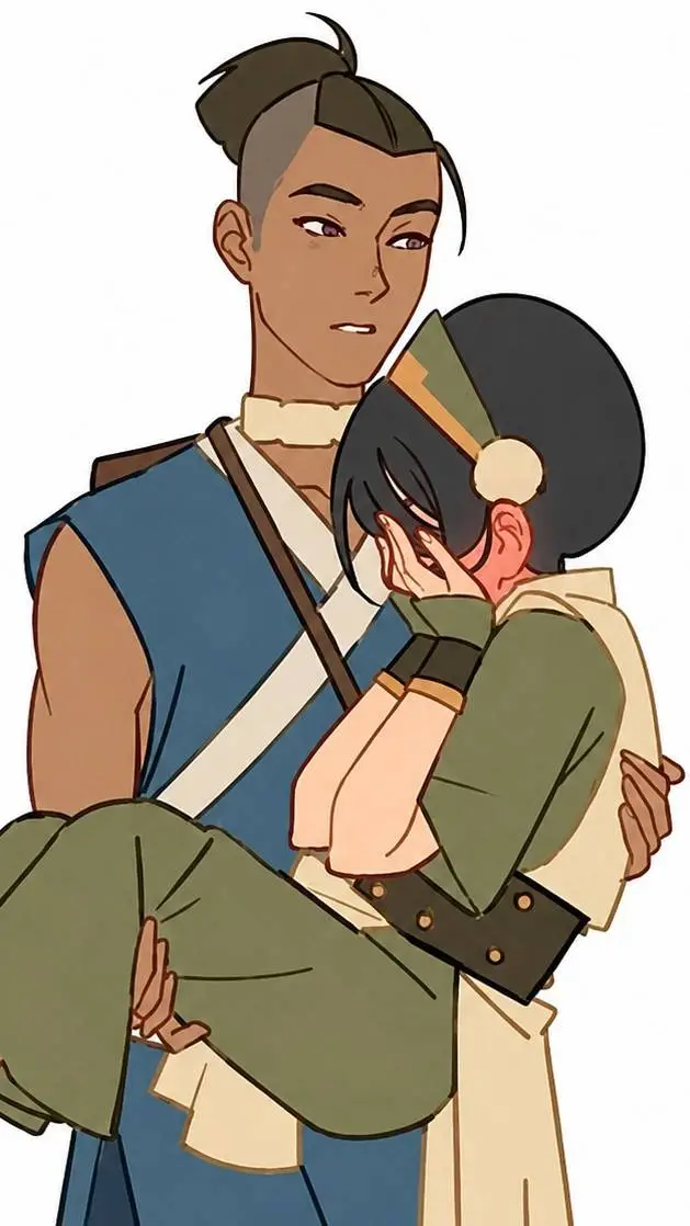 ai character: Sokka x Toph background