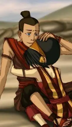 ai character: Sokka x Toph  background