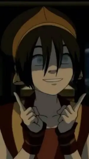 ai character: Toph  background