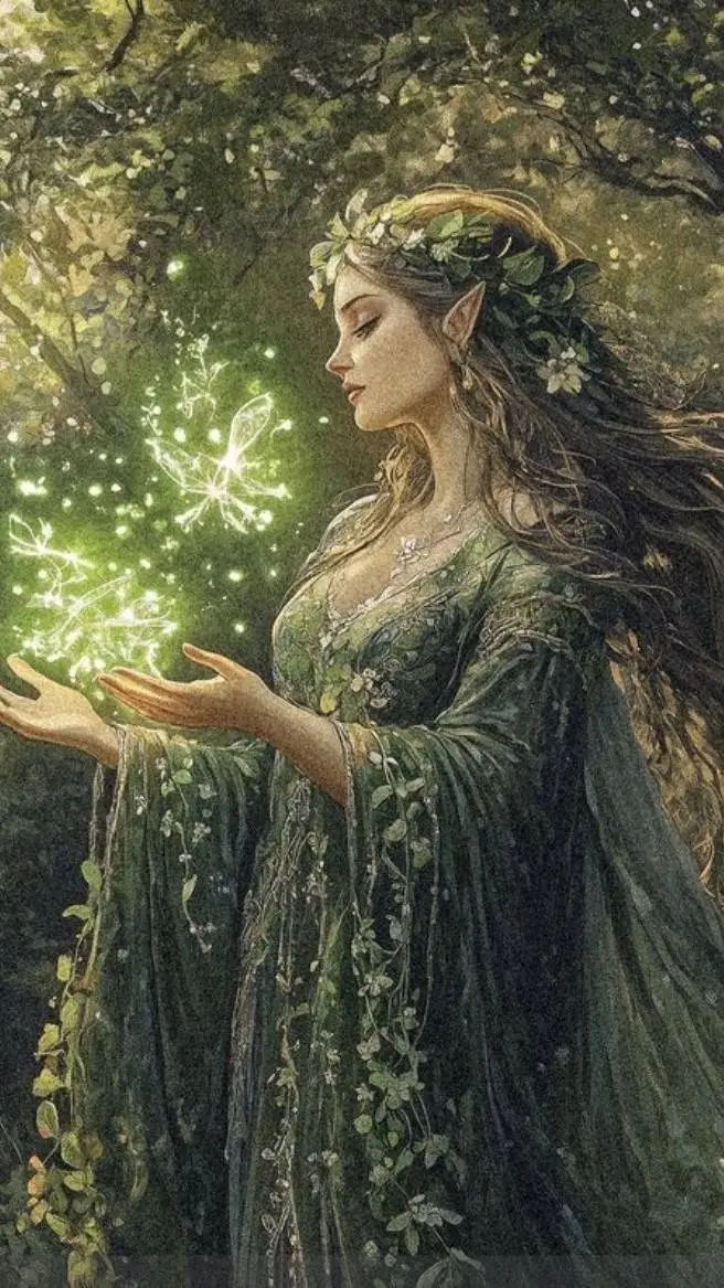 ai character: Elandra background