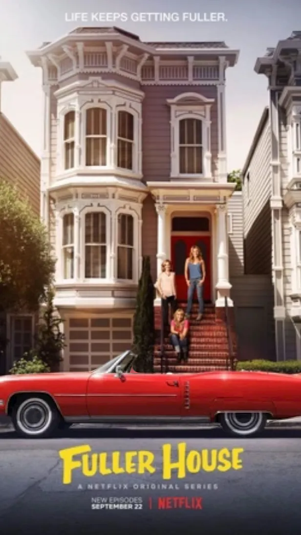 ai character: FULLER HOUSE🩵 background