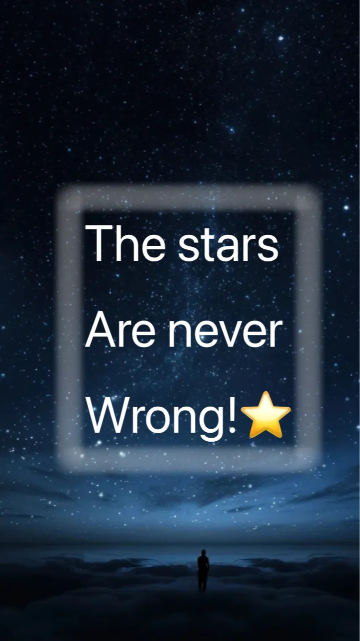 ai character: The stars⭐️ background