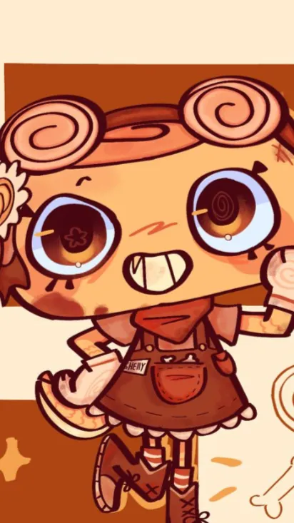 ai character: ✨🦖shellythediva background