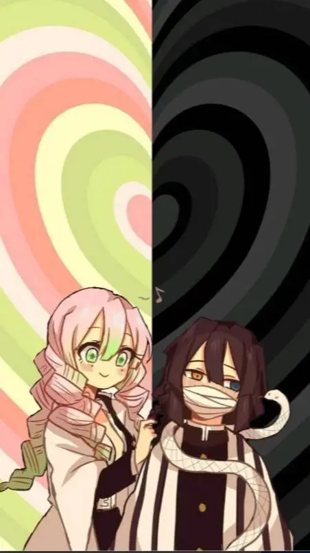 ai character: 🍡Mitsuri🍡 background