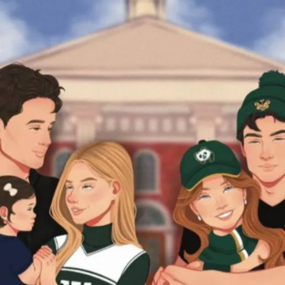 chat with ai character: Friend group 