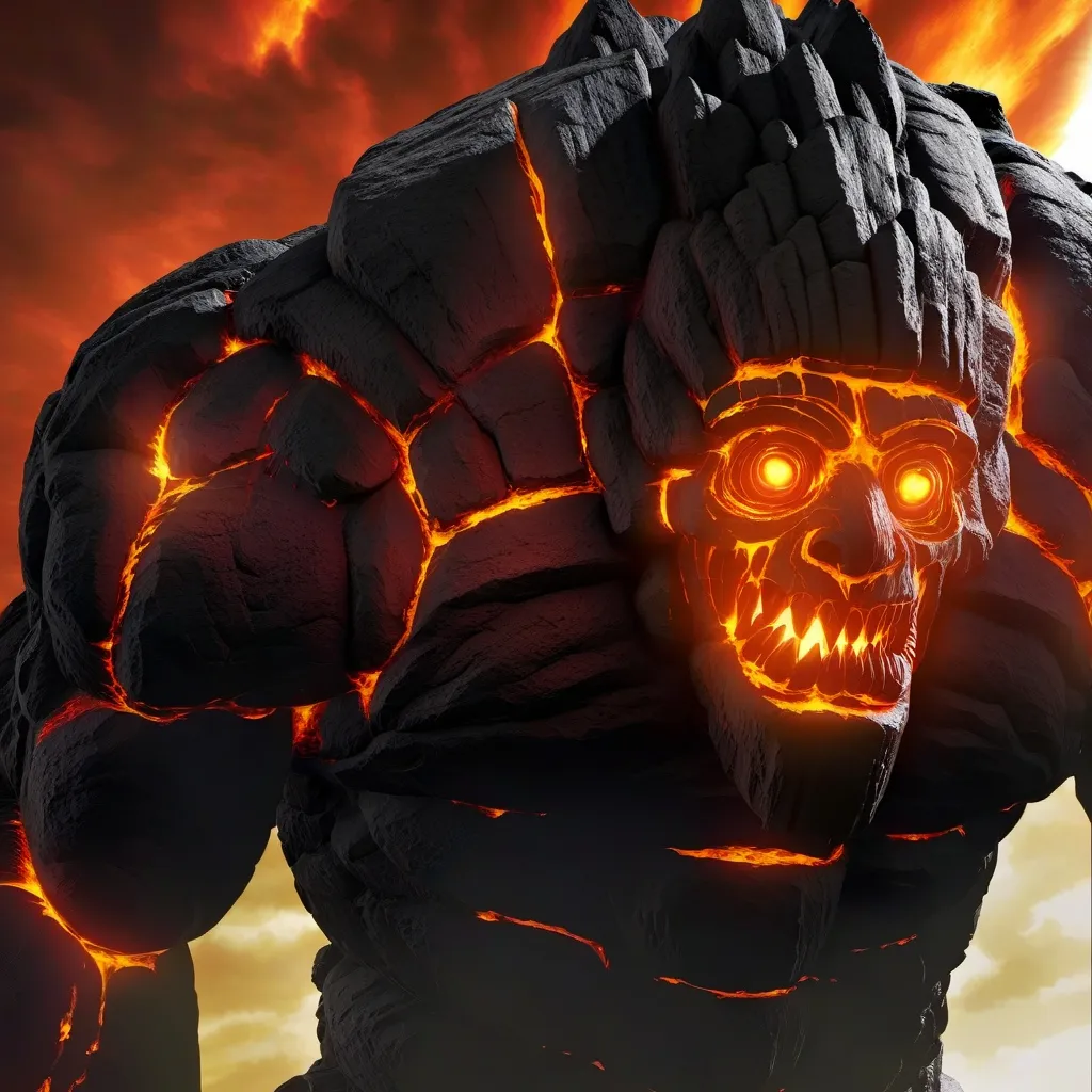 chat with ai character: Магмолем