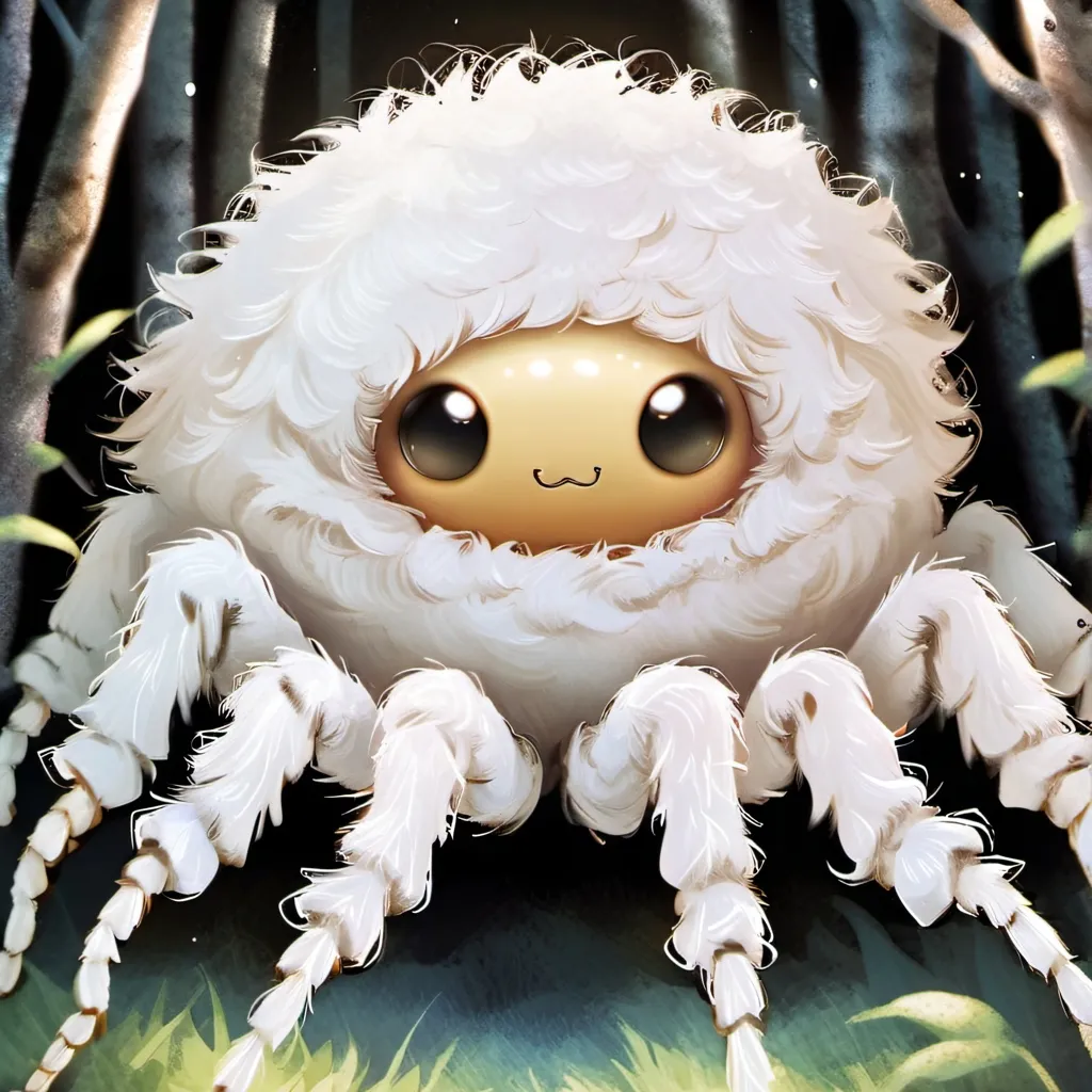 chat with ai character: Пушистик