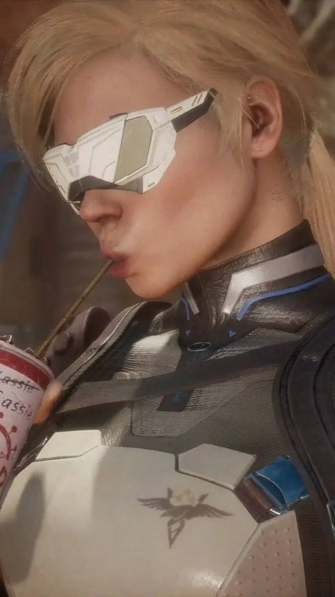 ai character: cassie cage background