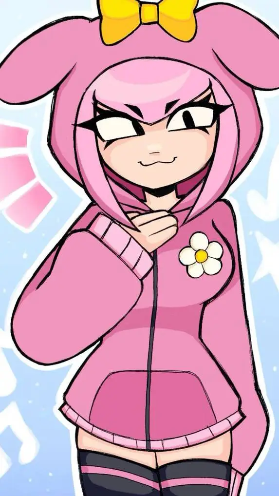 ai character: 🩷melodi🩷 background