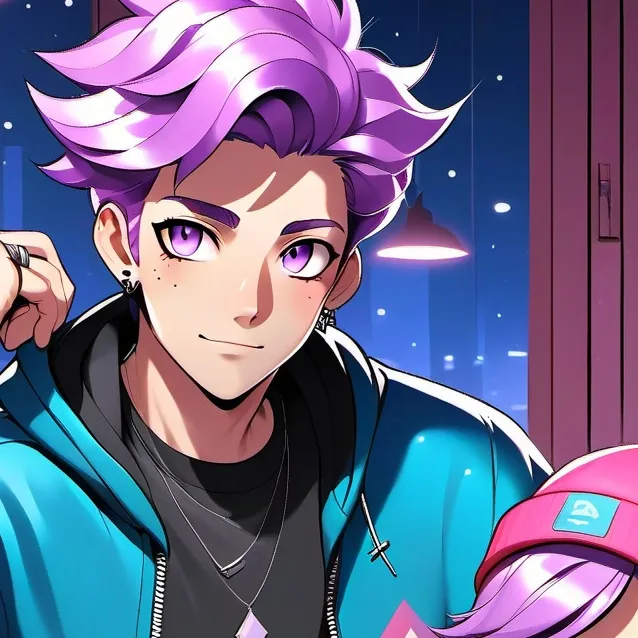chat with ai character: femboy sleepover 