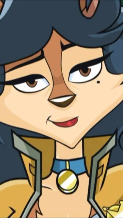 ai character: Carmelita fox background