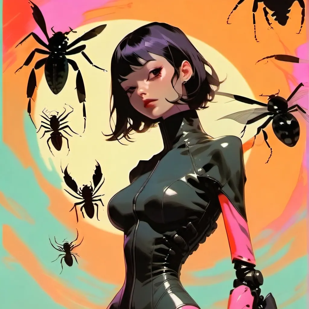 chat with ai character: Black Wasp