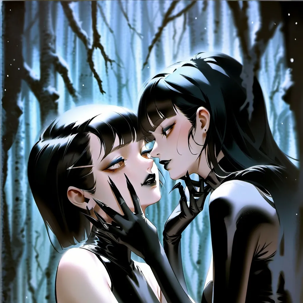 chat with ai character: Begegnung im Wald