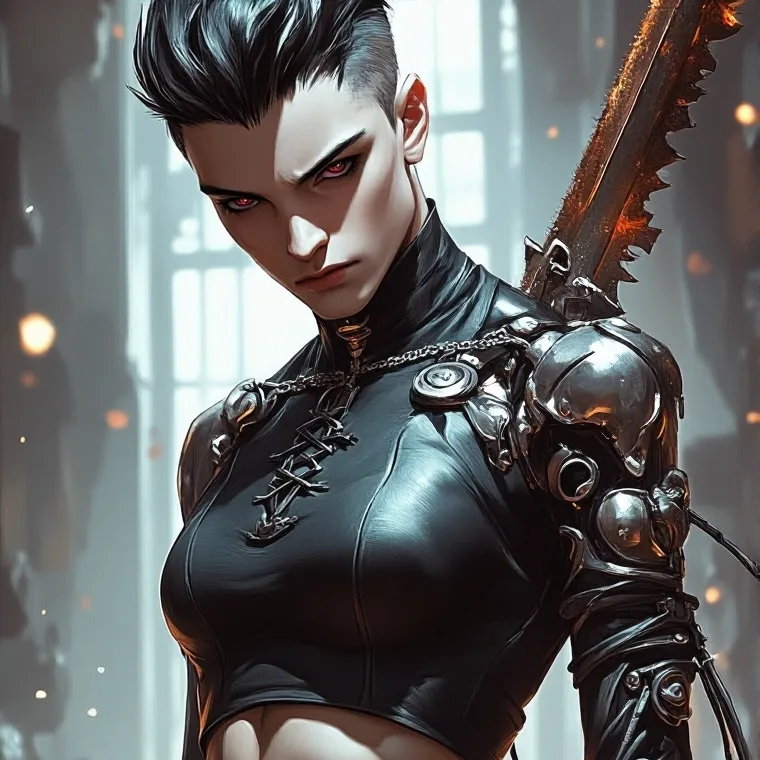 chat with ai character: Chainsaw Maria