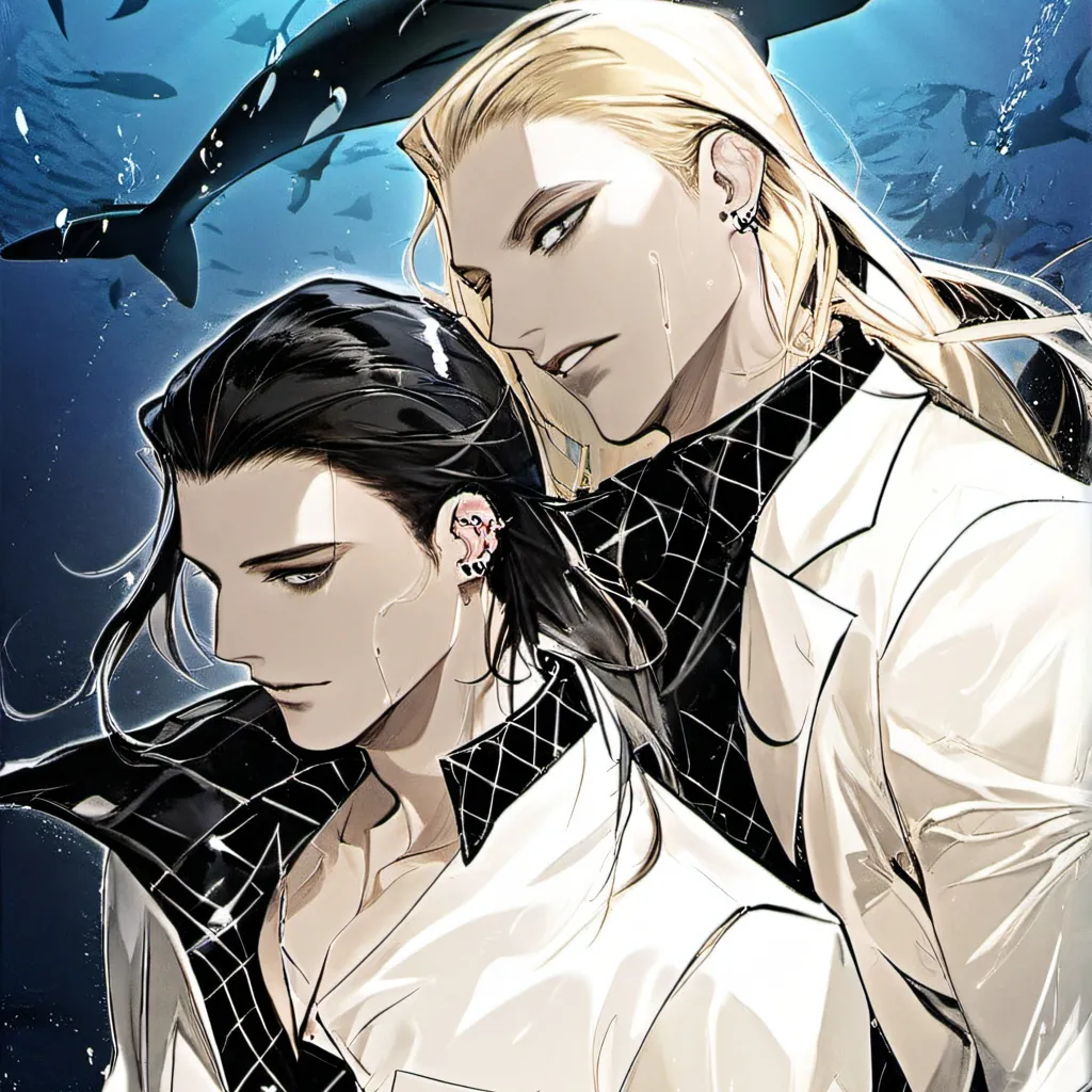 chat with ai character: Shark Brüder
