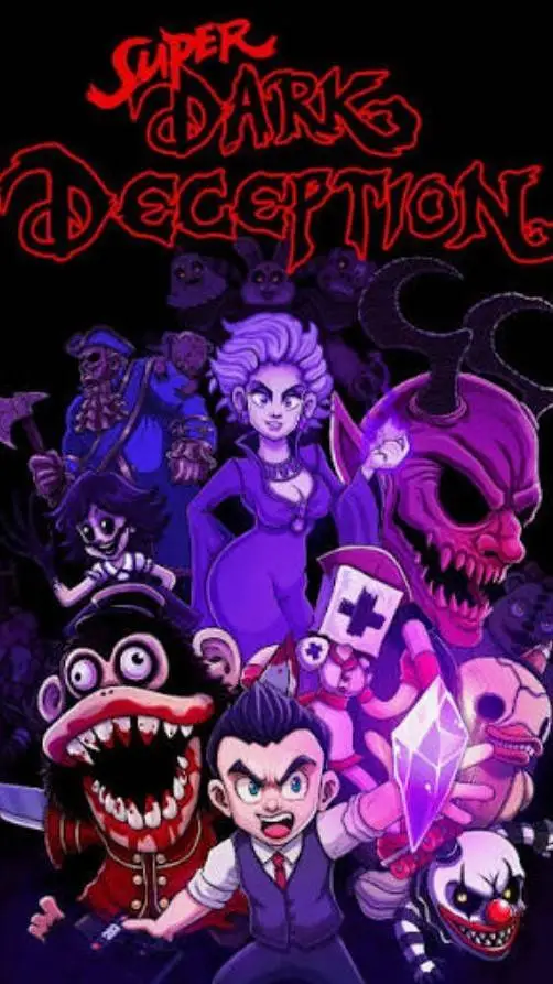 ai character: Dark Deception  background