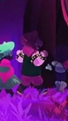 ai character: Deltarune D.B background